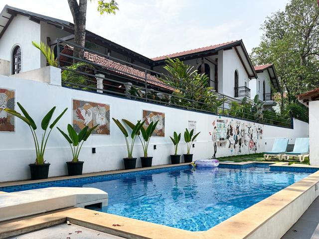 Heritage Portuguese 4B Villa Pvt Pool (Est. 1922) in Assagao, Goa — 4 BHK · sleeps 8 · 4 bath