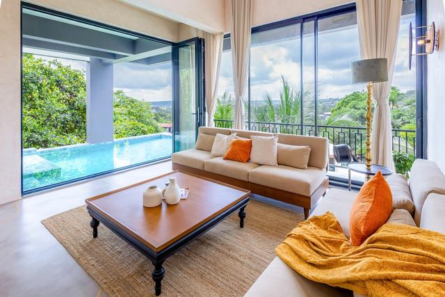 Ultra Luxe 4BHK Infinity Pool Valley View Assagao in Assagao, Goa — 4 BHK · sleeps 8 · 5 bath