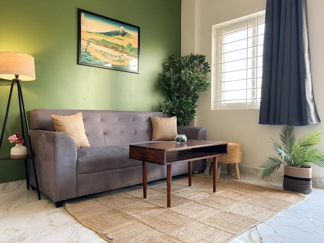 Stylish 2-BHK near Manyata Tech Park - 102 in Manyata, Bengaluru — 2 BHK · sleeps 4 · 2 bath