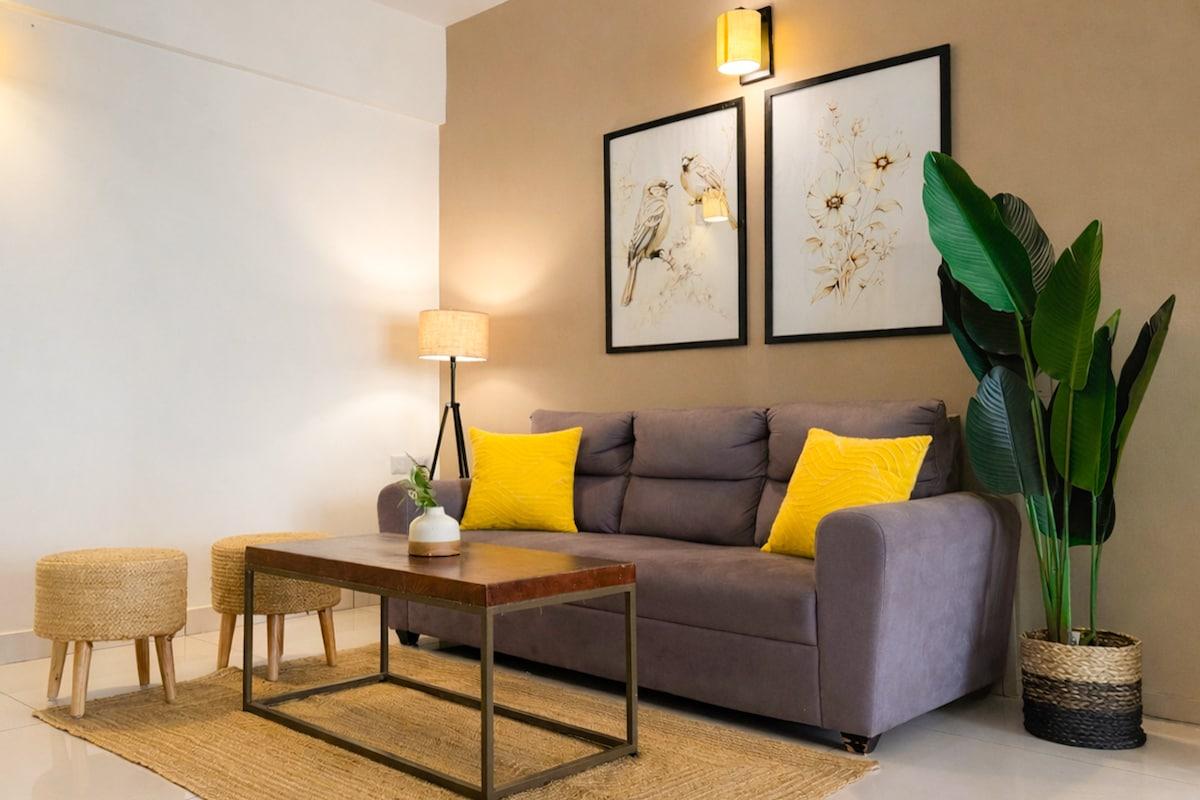 Spacious 2-BHK | Gated Society | nr Airport - 803 — 2 BHK apartment in Yelahanka, Bengaluru