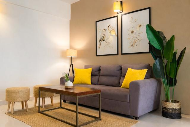 Spacious 2-BHK | Gated Society | nr Airport - 803 in Yelahanka, Bengaluru — 2 BHK · sleeps 4 · 2 bath