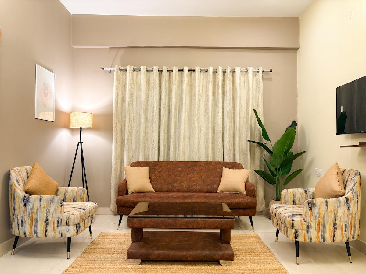 Comfortable 2-BHK in Mysore - 301 — 2 BHK apartment in Bannimantap, Mysuru