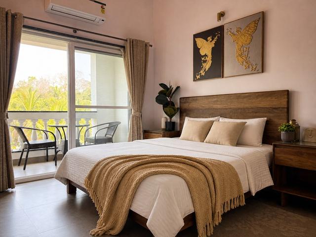 Spacious 2BHK nr Bawri, Avos Kitchen with Pool 301 — photo 2, Assagao, Goa