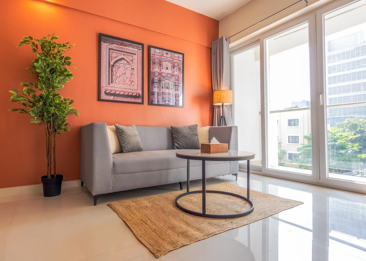 2-BHK in Viman Nagar | Nr Airport & Symbiosis ~301 — 2 BHK apartment in Viman Nagar, Pune