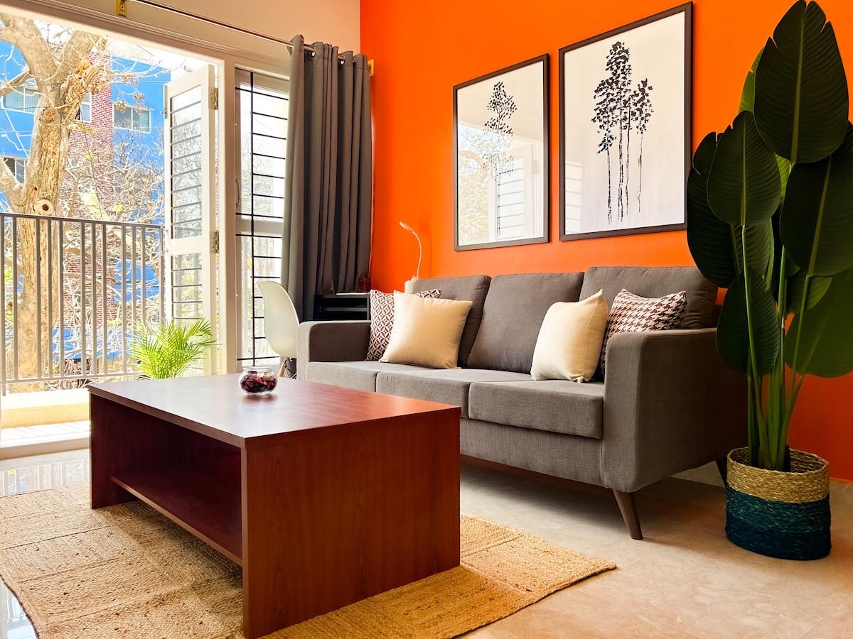 Cozy 1-BHK in Jayanagar - 101 — 1 BHK apartment in Jayanagar, Bengaluru