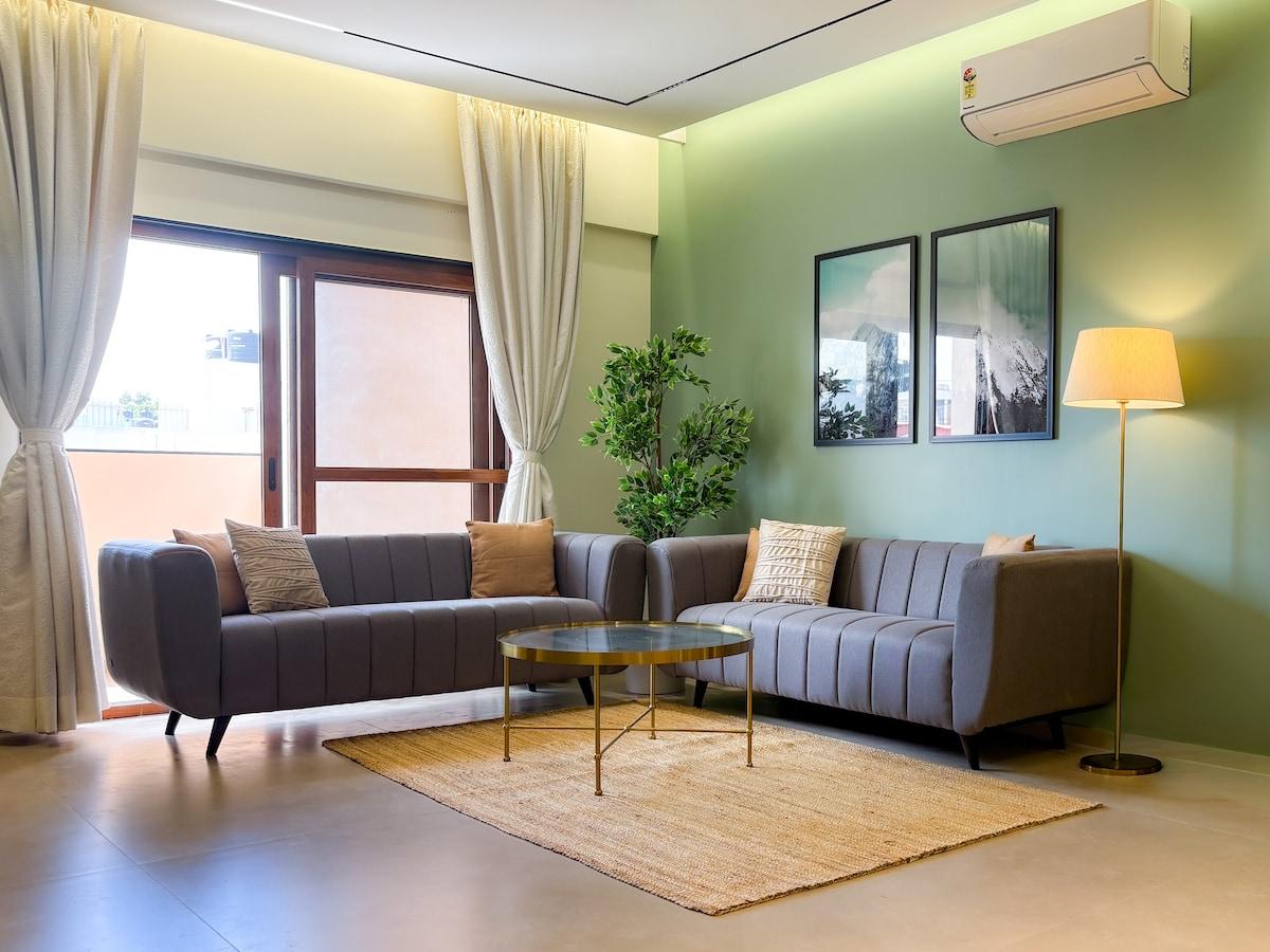 Spacious 3-BHK in Central Bangalore - 3F — 3 BHK apartment in Langford Town, Bengaluru