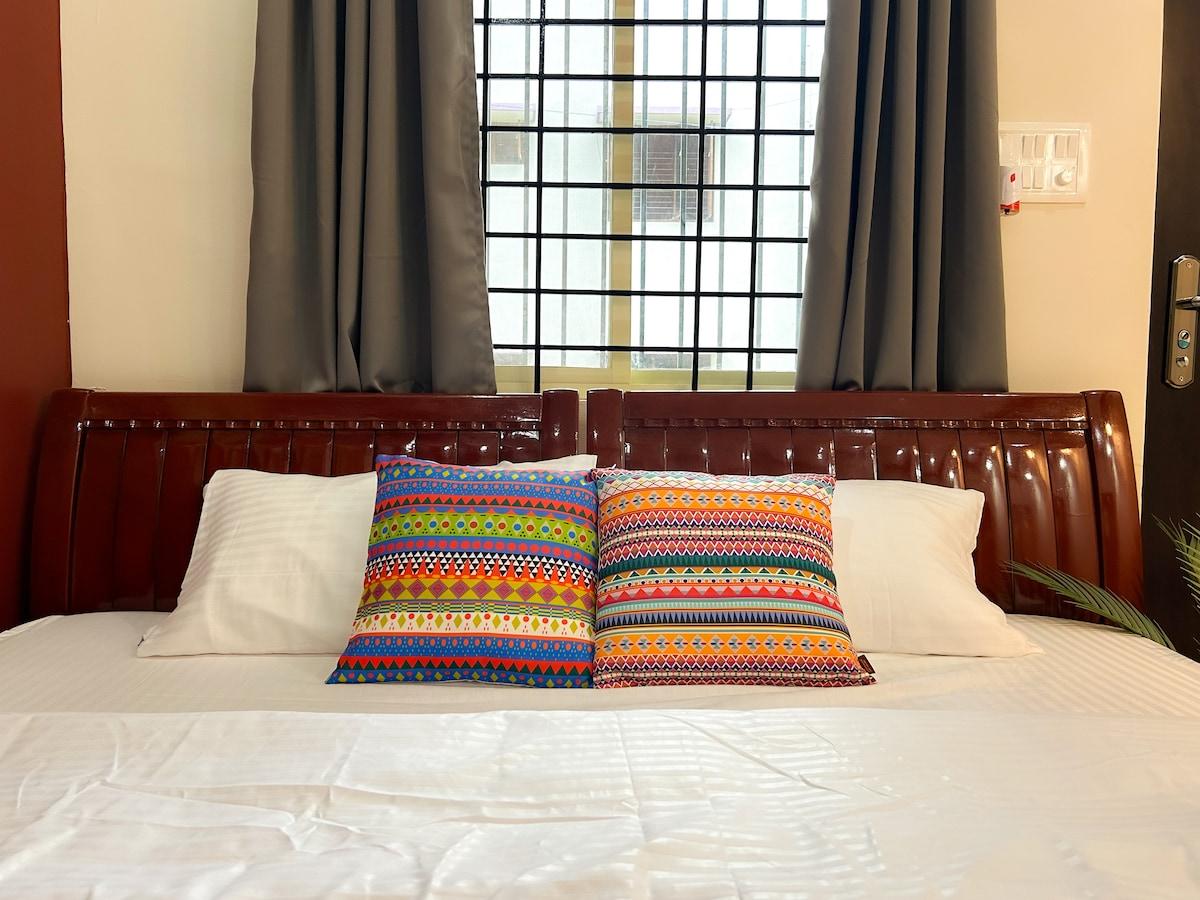 Spacious AC Studio Flat in Mysore - 103 — 1 BHK studio in Bannimantap, Mysuru