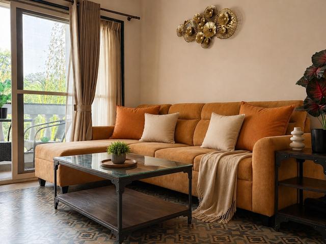 Premium 2BHK nr Bawri, Avos Kitchen with Pool B303 in Assagao, Goa — 2 BHK · sleeps 4 · 2 bath