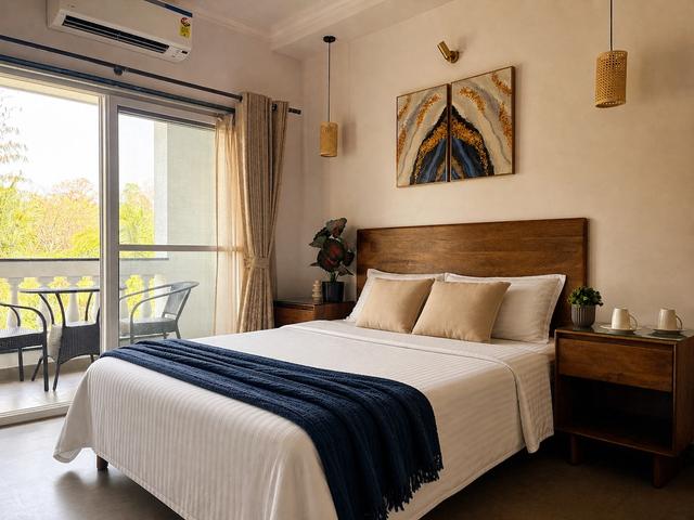 Premium 2BHK nr Bawri, Avos Kitchen with Pool B303 — photo 2, Assagao, Goa