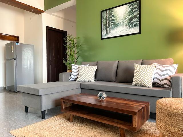 Comfortable 2-BHK in Hebbal - 401 in Hebbal, Bengaluru — 2 BHK · sleeps 4 · 2 bath