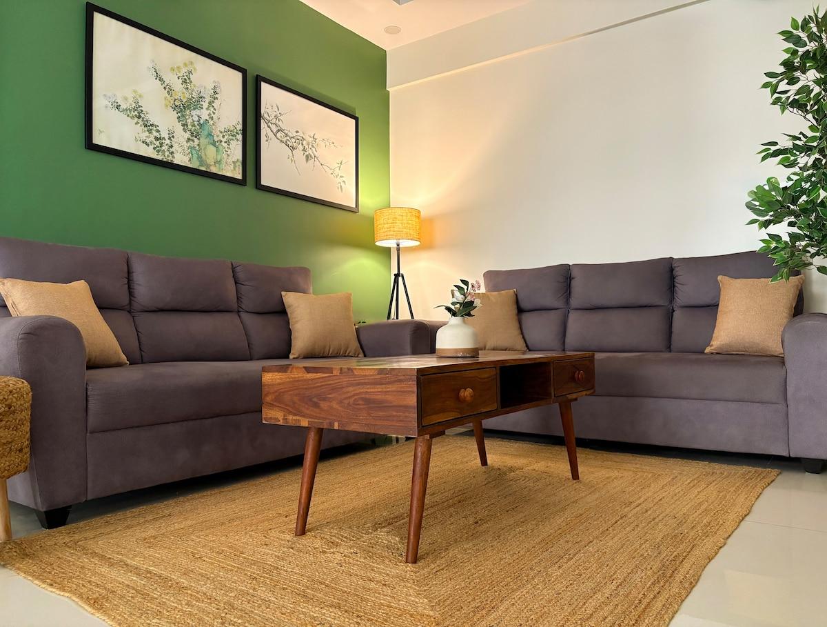 Spacious 2-BHK near Airport - 601 — 2 BHK apartment in Yelahanka, Bengaluru