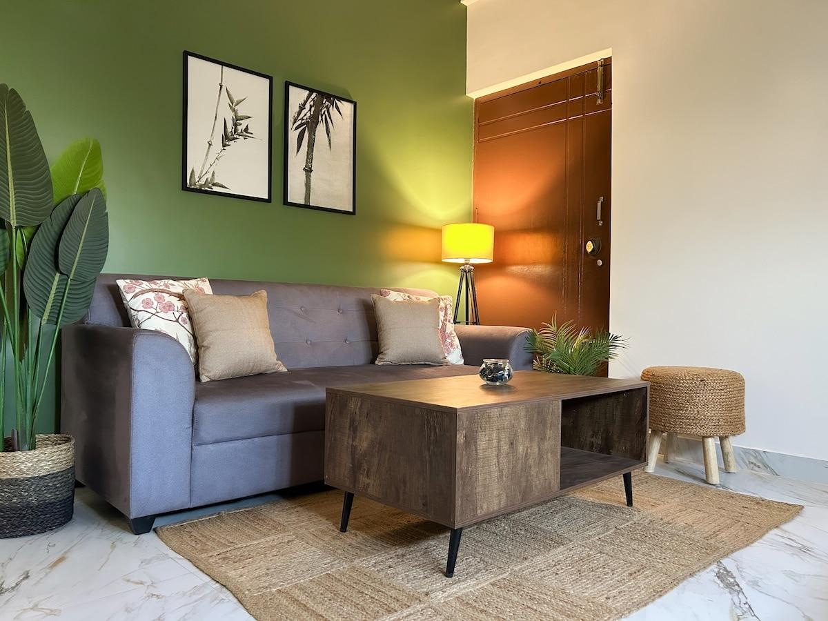Aesthetic 2-BHK Near Manyata Tech Park - 401 — 2 BHK apartment in Manyata, Bengaluru