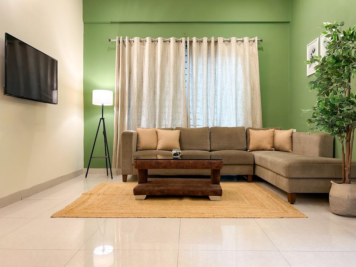 Spacious 2-BHK in Mysore - 102 — 2 BHK apartment in Bannimantap, Mysuru