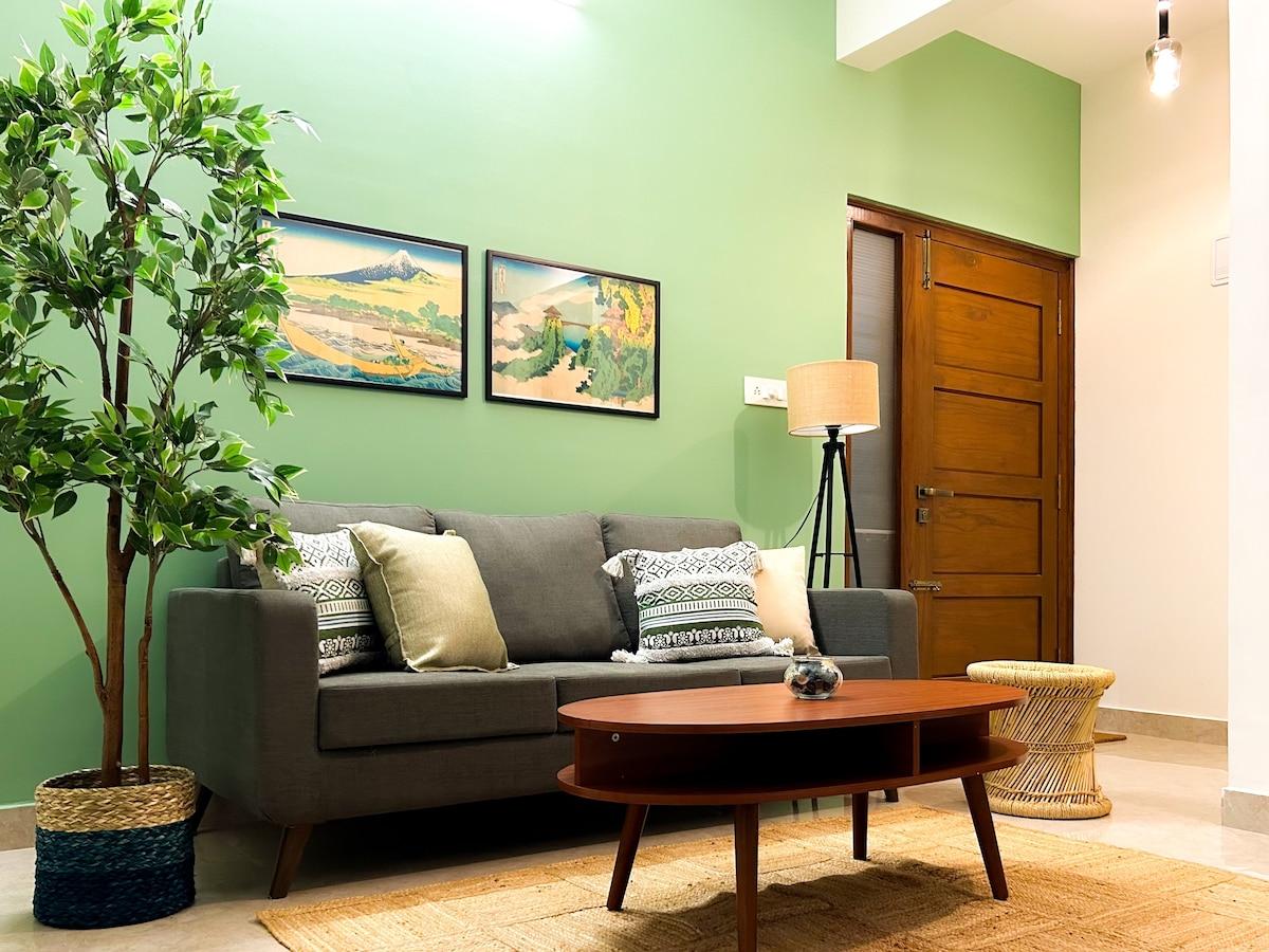 Aesthetic 1-BHK in Jayanagar - 402 — 1 BHK apartment in Jayanagar, Bengaluru