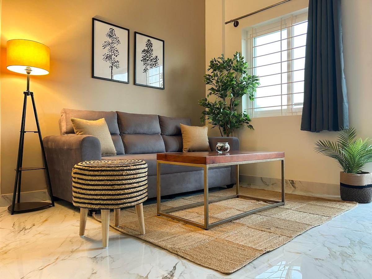 Luxury 2-BHK near Manyata Tech Park - 402 — 2 BHK apartment in Manyata, Bengaluru