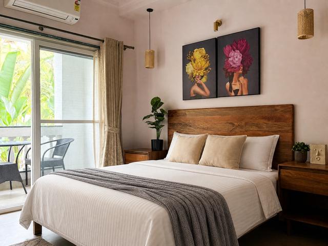 Luxury 2BHK nr Bawri, Avos Kitchen with Pool - 01 — photo 2, Assagao, Goa