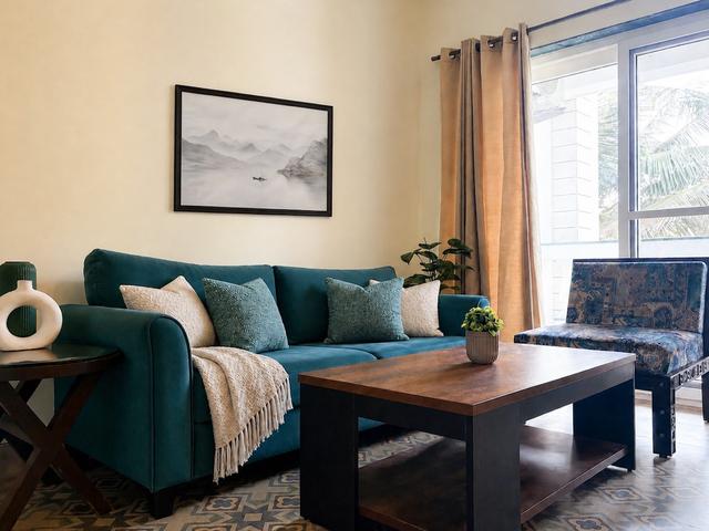 Premium 2BHK nr Bawri & Avos Kitchen with Pool B04 in Assagao, Goa — 2 BHK · sleeps 4 · 2 bath